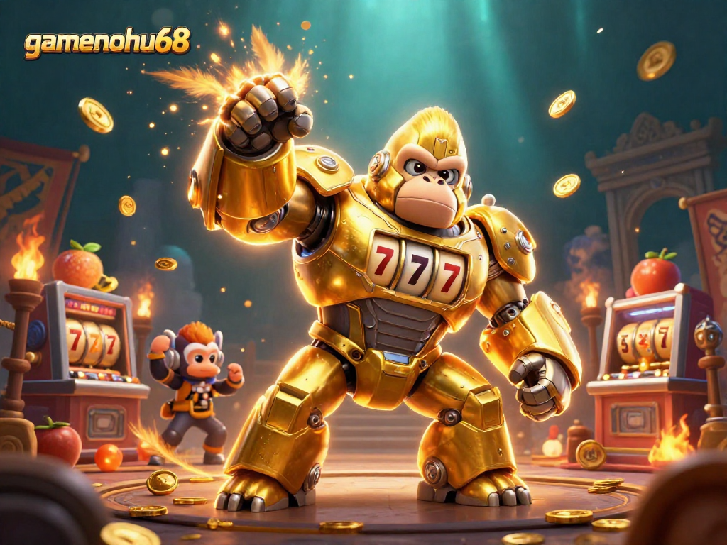 Experience high-stakes action with gamenohu68 in an explosive 3D casino showdown.