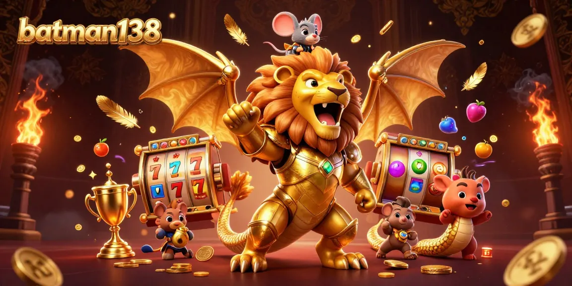 batman138 menciptakan keseruan dengan simbol slot yang penuh warna dan jackpot mengkilap untuk para pemain kasino.