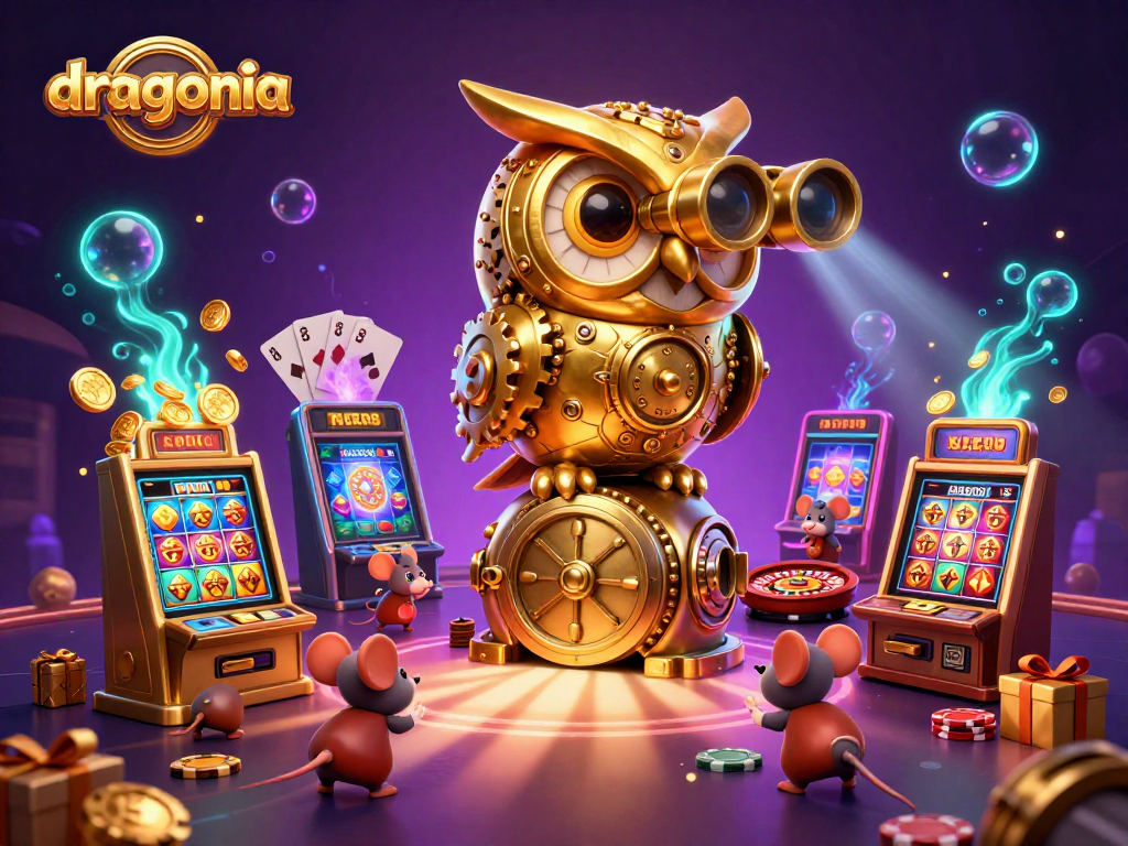 Dragonia offre une expérience de casino immersive avec des machines à sous, des jeux de table et des croupiers en direct.